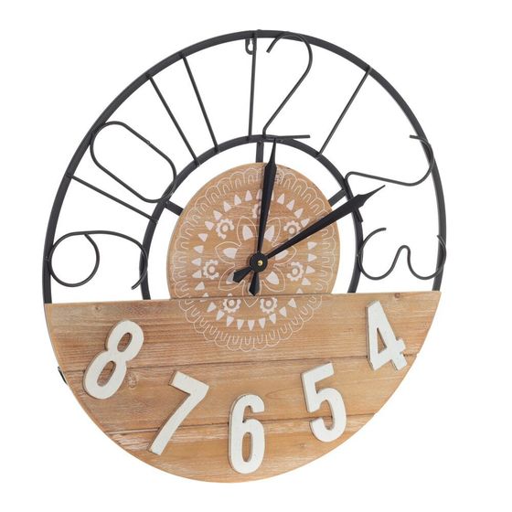 Часы настенные декоративные, Д60 Ш4 В60 см, (1xАА не прилаг.)