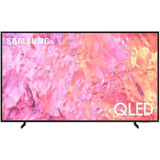Телевизор QLED 55&quot; Samsung QE55Q60CAUXUZ черный SmartTV TizenOS