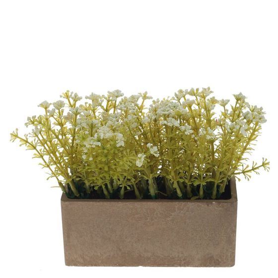 Цветочная композиция, L21 W13 H16 см, 2в.