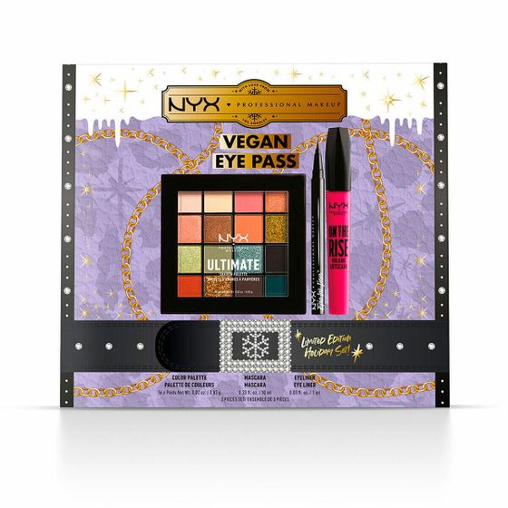 макияжный набор NYX Vegan Eye Pass Limited Edition Лимитированная серия 3 Предметы