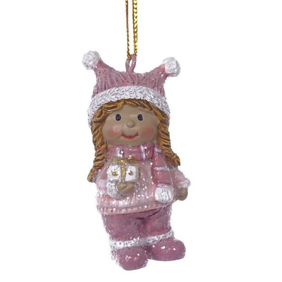 Фигурка декоративная подвесная &quot;Дети&quot;,  L3 W2,5 H6,5 см, 2в.