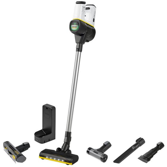 Пылесос вертикальный Karcher VC 6 Cordless 250Вт серебристый/белый