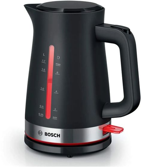 Чайник электрический Bosch TWK4M223 1.7л 2400Вт черный