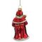 Украшение новогоднее "Дед Мороз, L6,5 W6,5 H13 см