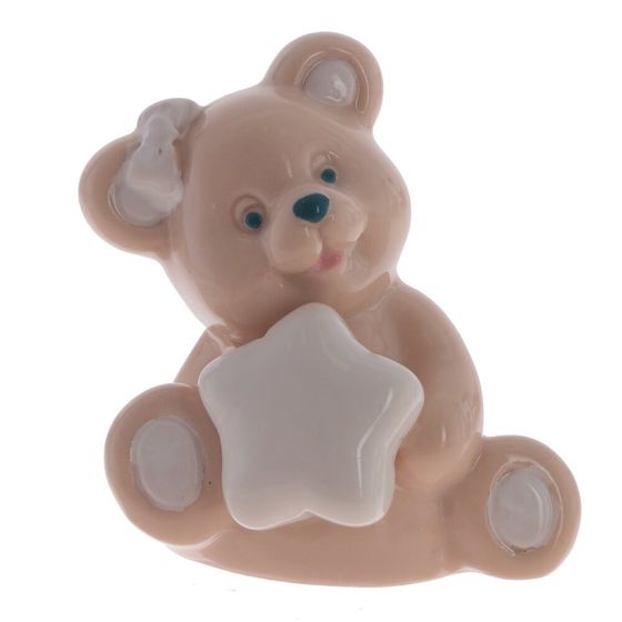 Фигурка декоративная &quot;Медвежонок&quot; (блок 3 шт), Д5 Ш4 В6,5 см, 3в.