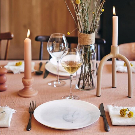 Тарелка десертная DIWALI MARBRE WHITE 19см