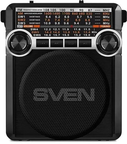 Радиоприемник Sven SRP-355 черный