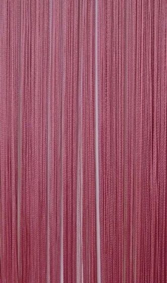 !09 Нитяная занавеска цвет розовый (300*300)