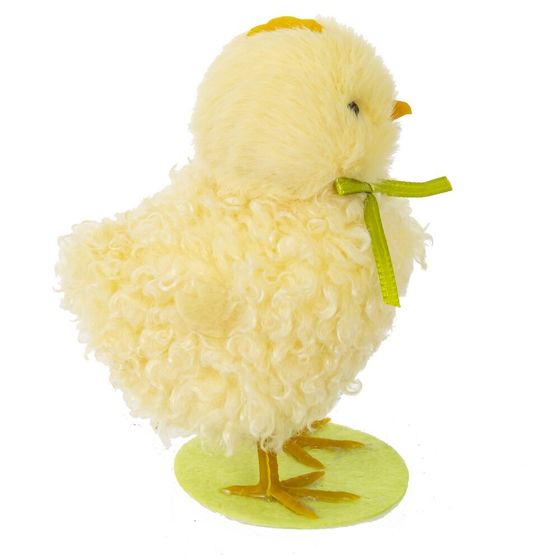 Фигурка декоративная &quot;Цыпленок&quot; (блок 6шт), L7 W5 H10 см, 3в.