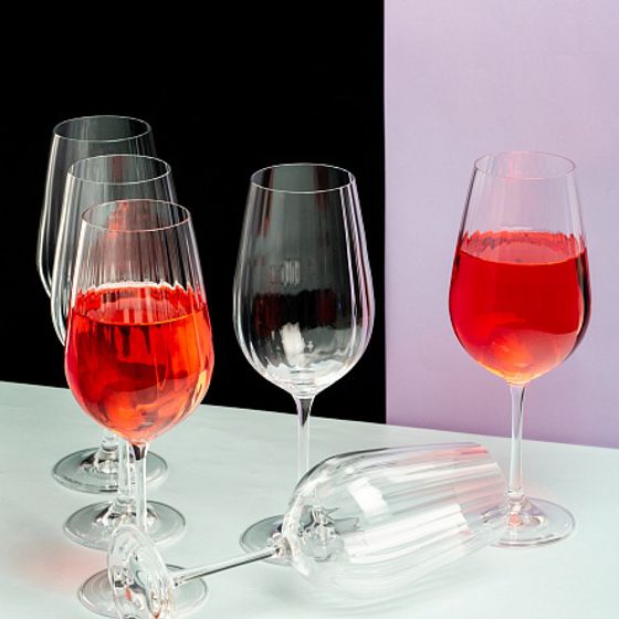 Набор бокалов для вина WATERFALL 6шт 550мл