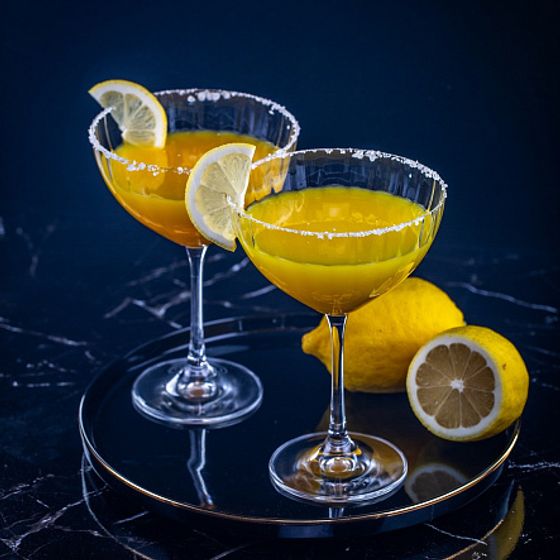 Набор бокалов для мартини WATERFALL 6шт 340мл