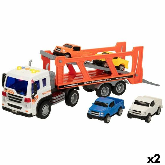 Автовоз и машинки с самозаводом Speed &amp; Go 37,5 x 12,5 x 10 cm (2 штук)