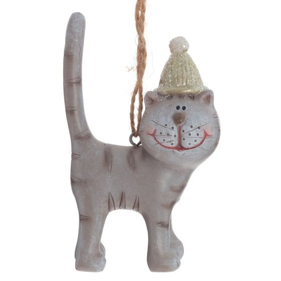 Изделие декоративное подвесное &quot;Котёнок&quot;, L6,5 W3 H10 см, 2в.