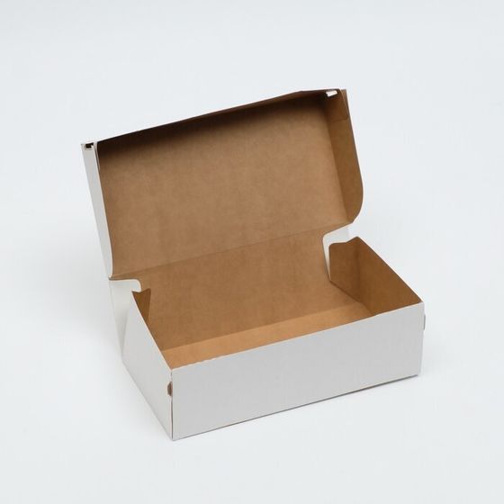 !09 Коробка (набор 5 штук) самосборная, крафт, 15 х 12 х 8 см.