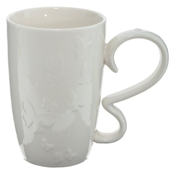 Кружка 400 мл, L13,5 W8 H12 см, цвет микс