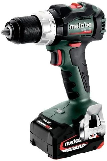 Дрель-шуруповерт аккумуляторная Metabo SB 18 LT BL 18В 2Акб 4Ач и ЗУ кейс (602316500)