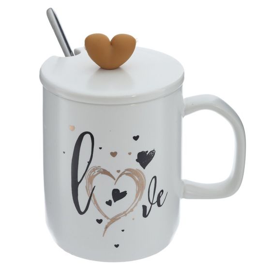 Набор из 2-х кружек, 300 мл, L12 W8 H12,5 см, 4в.