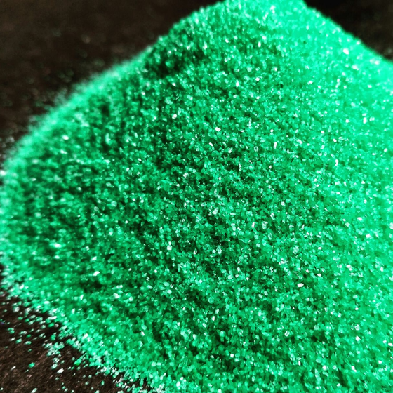 !09 Песок цветной , цвет зеленый, 400 г