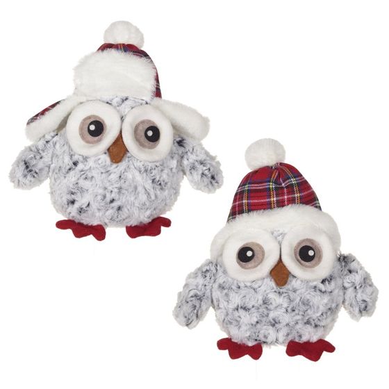 Игрушка набивная &quot;Сова&quot;, L20 W12 H23 см, 2в.