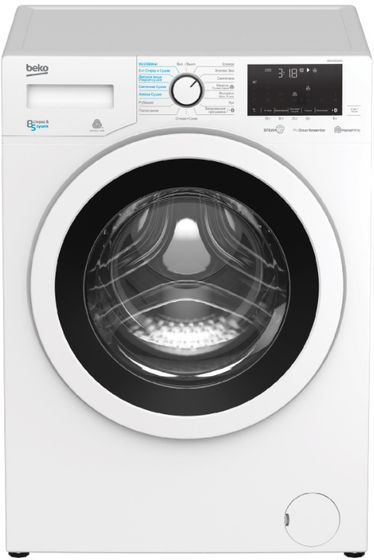 Стиральная машина Beko WDW85636B3 белый, сушка 5кг,стирка 8кг, 1200об/мин