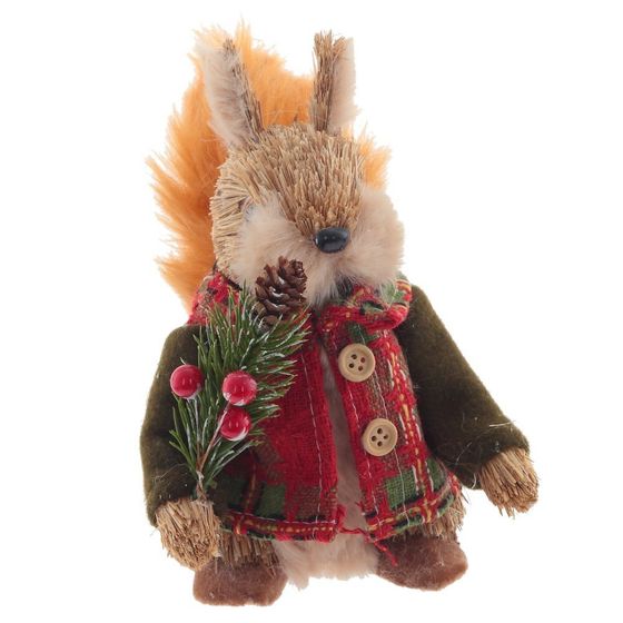 Изделие декоративное &quot;Белочка&quot;, L14 W11 H18 см