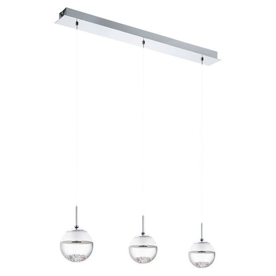 Светильник MONTEFIO 3x5Вт LED хром 87x87x110см