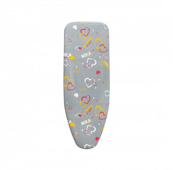 Чехол для гладильной доски НИКА 125х45см с поролоном антипригарный