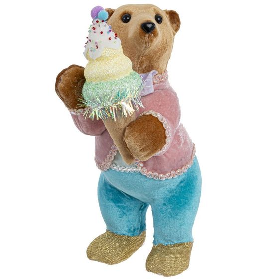 Украшение новогоднее &quot;Медвежонок&quot;, L12 W17 H30 см, 2в.