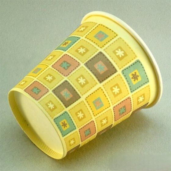 !09 Бумажные стаканы (наборы 24 штук) "Праздничные" 330 мл.