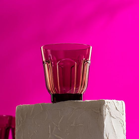 Стакан РОМАН лилак 250мл низкий