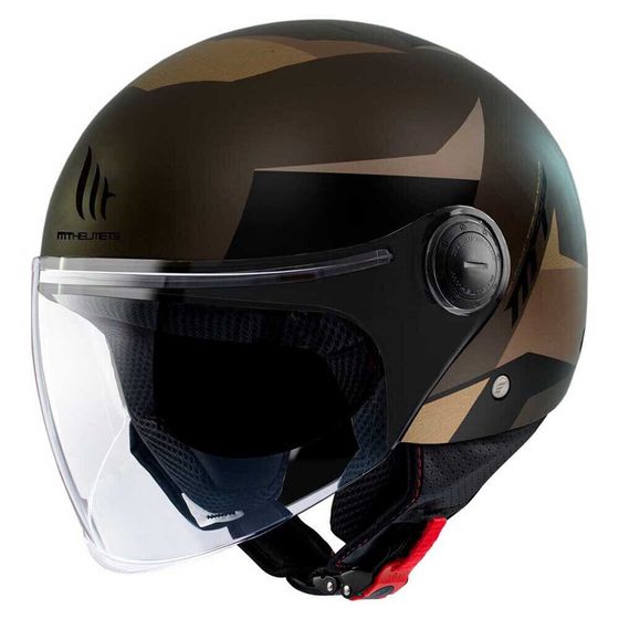 MT Helmets Street S Poke open face helmet