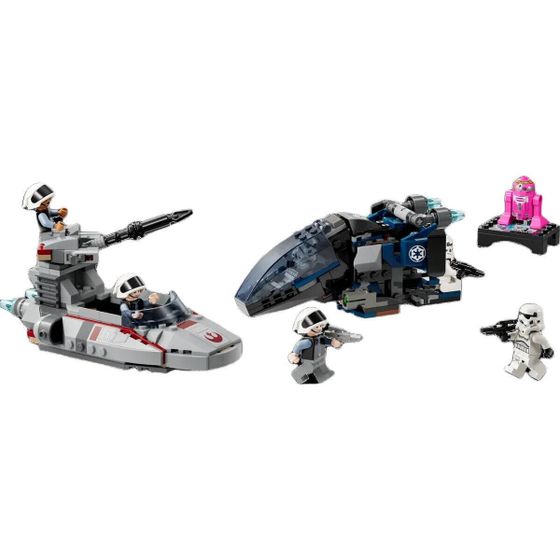 LEGO Имперский десантный корабль против. Строительные блоки для спидера разведчика-повстанца 40755