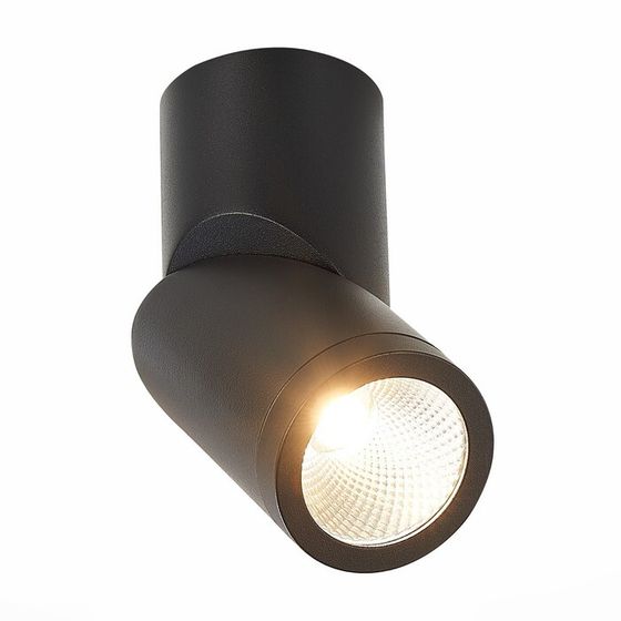 Светильник потолочный St Luce. ST650.442.10. 1х10 Вт, LED, 4000K, 800 Lm, 6,2х6,2х15,1 см, цвет чёрный