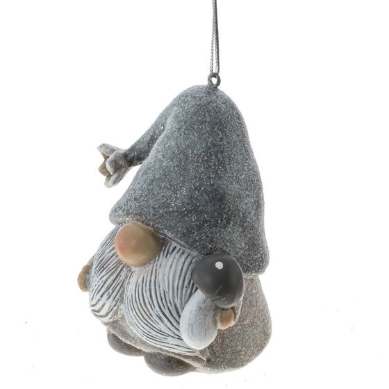 Фигурка декоративная подвесная  &quot;Гном&quot;, L8 W6 H9 см, 2в.