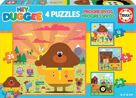 Educa Educa 12-16-20-25 Progressive Hey Duggee