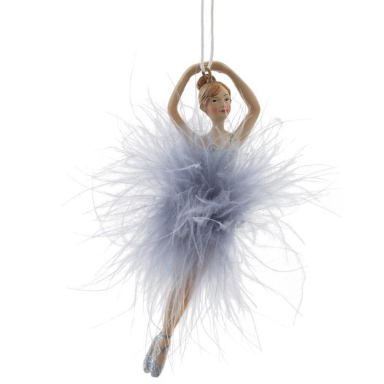 Изделие декоративное подвесное "Балерина", L4 W1,5 H12 см, 3в.