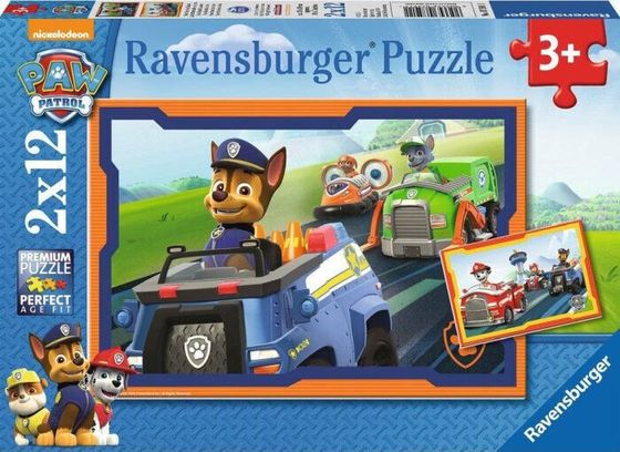 Пазл Ravensburger Paw Patrol Щенячий патруль 2х12Т