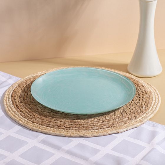 Тарелка обеденная БРАШМАНИЯ ТЮРКУАЗ 26см