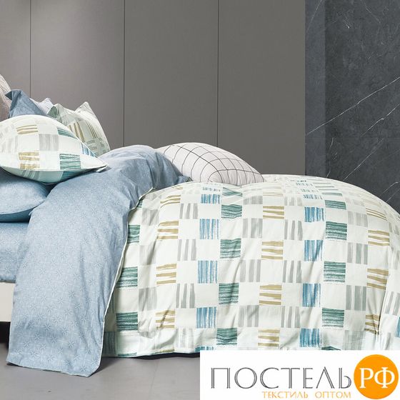 CH31/304-PCE КПБ CL HOME Поплин &quot;Pure Cotton&quot; евро 200*220*1 220*240*1(±5) 50*70*2(±2) 70*70*2(±2) в ПВХ (UZ)