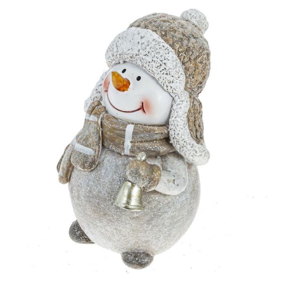 Фигурка декоративная &quot;Снеговик&quot;, L7 W6 H11 см, 2в.