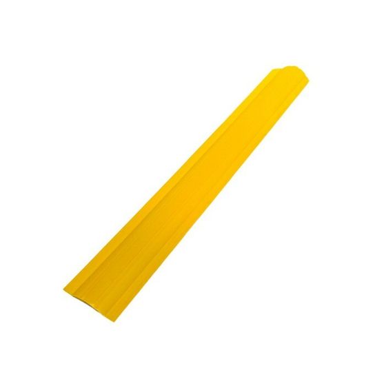 Штакетник пластиковый, ширина 8 см, высота 100 см, набор 30 шт., цвет жёлтый