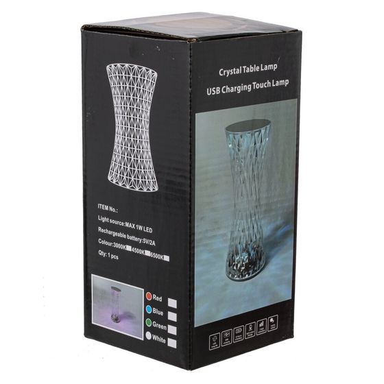 Изделие декоративное с подсветкой (USB), L8 W8 H19 см