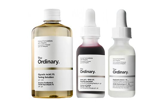 The Ordinary Face Aloe Vera Skincare Sets Moisturizing Toner 240ml+Facial Masks 30ml+Serum 30ml