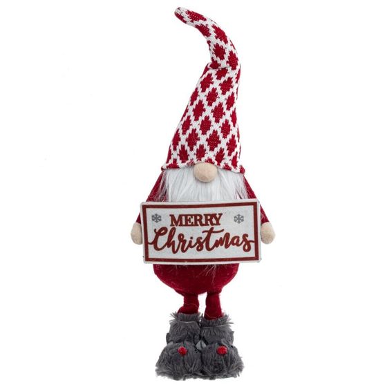 Игрушка набивная с подсветкой &quot;Гном&quot;, L18 W10 H51 см, 2в.