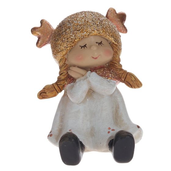 Фигурка декоративная &quot;Мальчик/Девочка&quot;, L5,5 W6 H6,5 см, 2в.