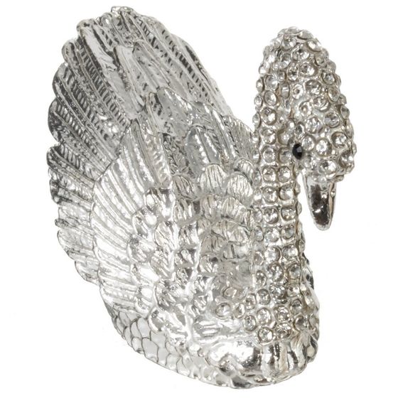 Шкатулка &quot;Лебедь&quot;, L7 W4 H6 см