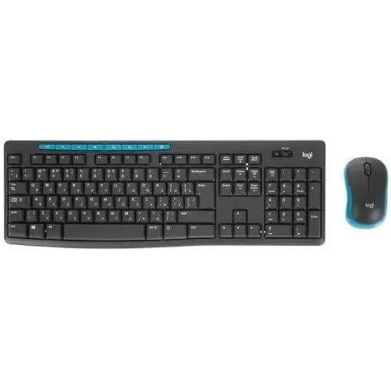 Клавиатура+мышь Logitech Wireless Combo MK275 беспроводной черный (920-008535/920-007721)