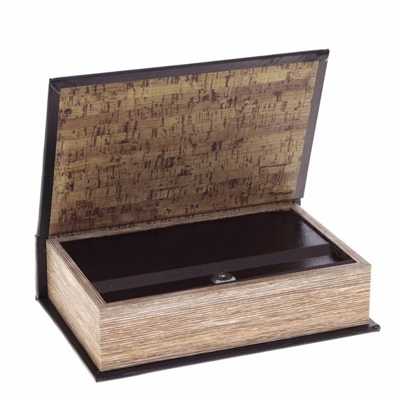 Шкатулка-книга с замком, Д18 Ш7 В27 см