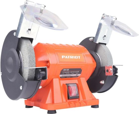 Станок заточной Patriot GM 125 Expert 175Вт 2980об/мин 125мм (160301530)