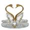 Фигурка декоративная "Лебеди", L13 W9 H10 см
